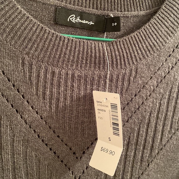 NWT Reitman’s Balloon Sleeve Sweater Dress - Picture 2 of 7